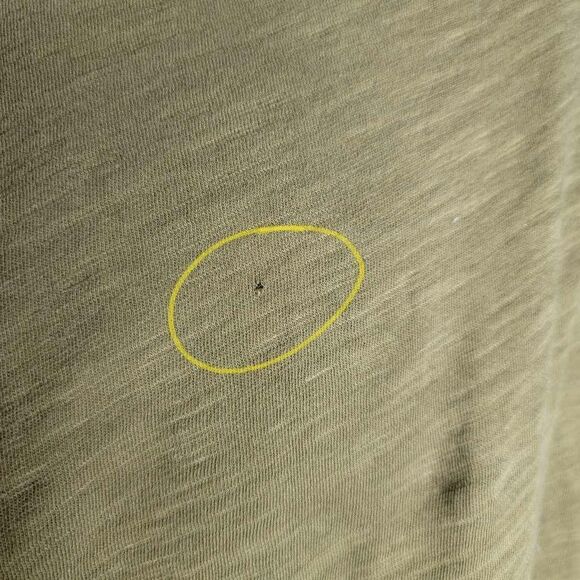 Madewell Cotton V-Neck Short Sleeve Pocket Tee Green Size Small - Picture 11 of 14